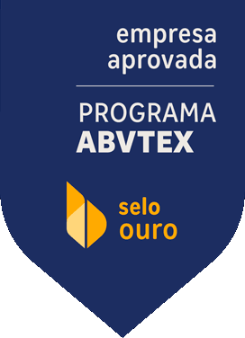 Selo ABVTEX Ouro empresa aprovada