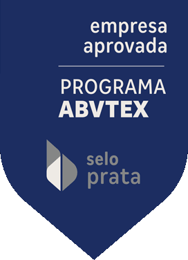 Selo ABVTEX Prata empresa Aprovada